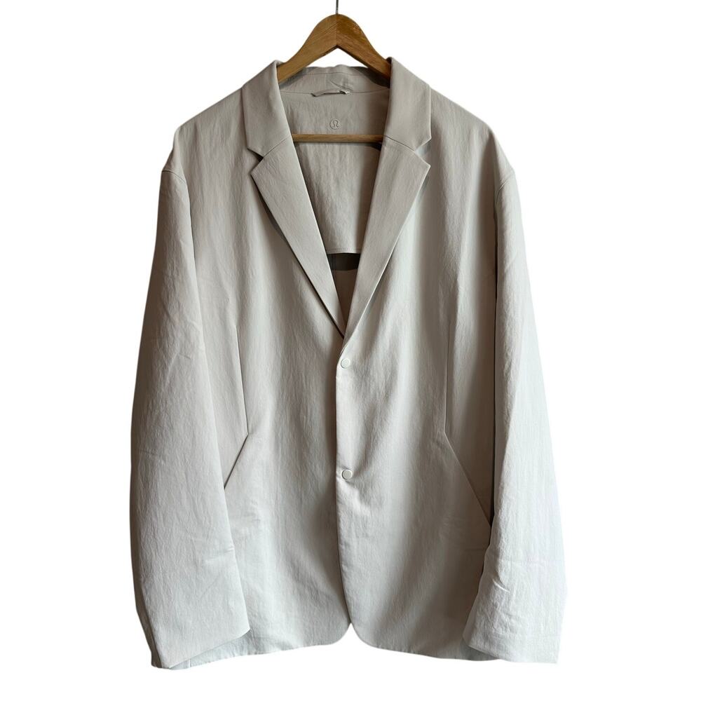 Lululemon New Venture Blazer Sport Coat Bone XXL